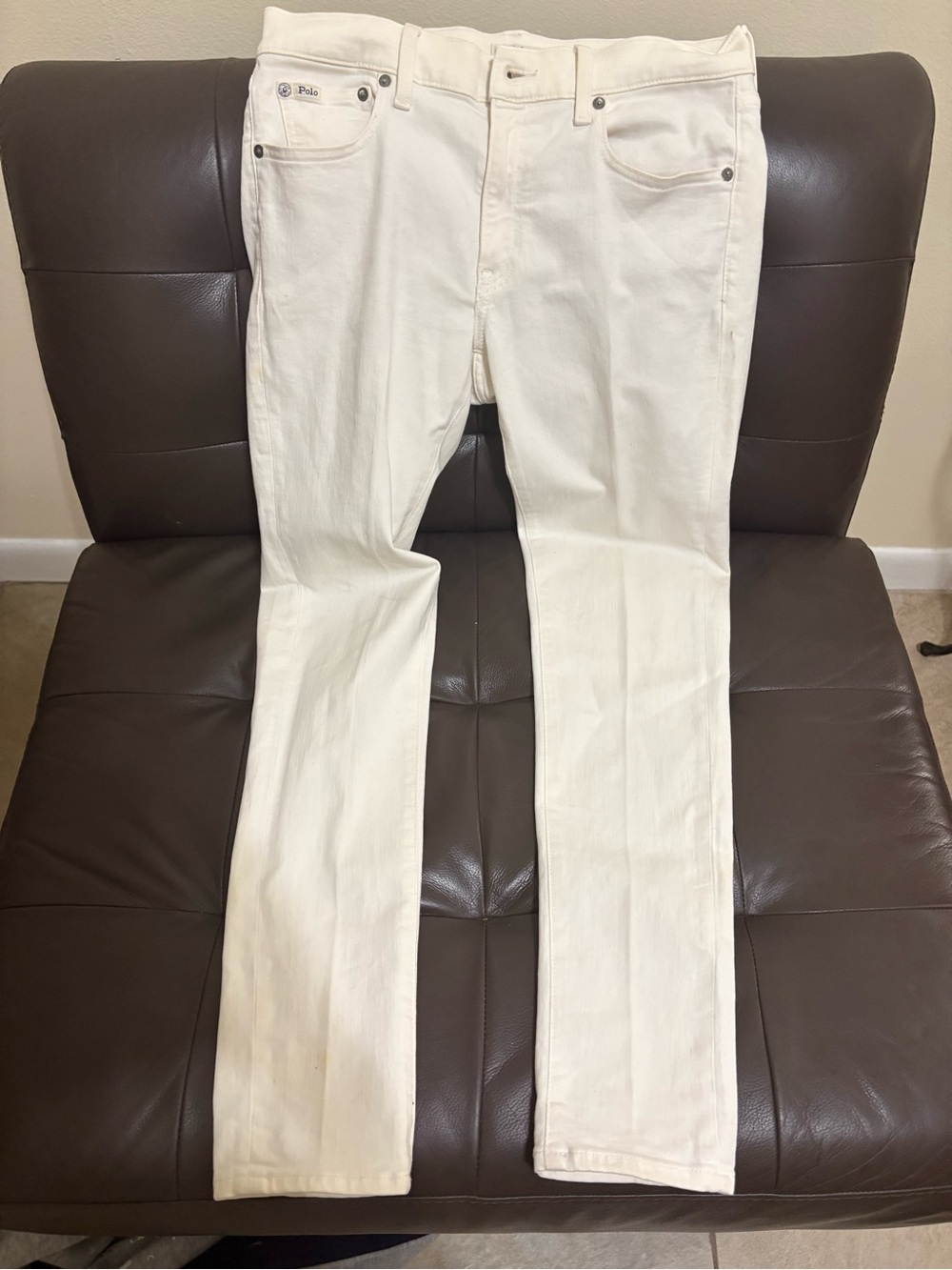 Polo by Ralph Lauren Women's White Skinny Jeans